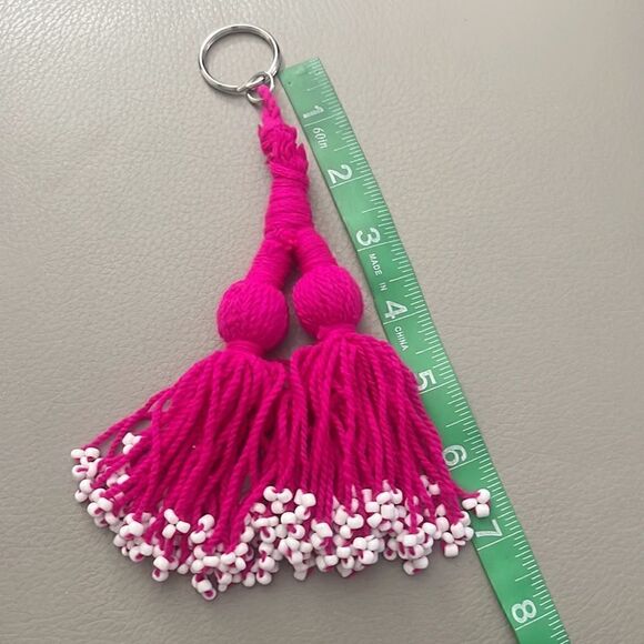 Free People Whimsical Tassel Keychain - Picture 3 of 4